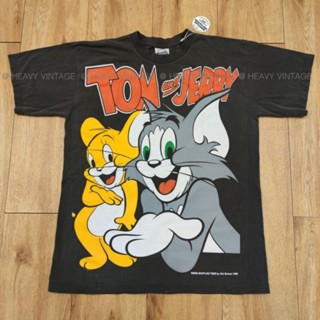 [FADE BIO]TOM &amp; JERRY CARTOON BOOTLEG เสื้อลายการ์ตูนน่ารัก