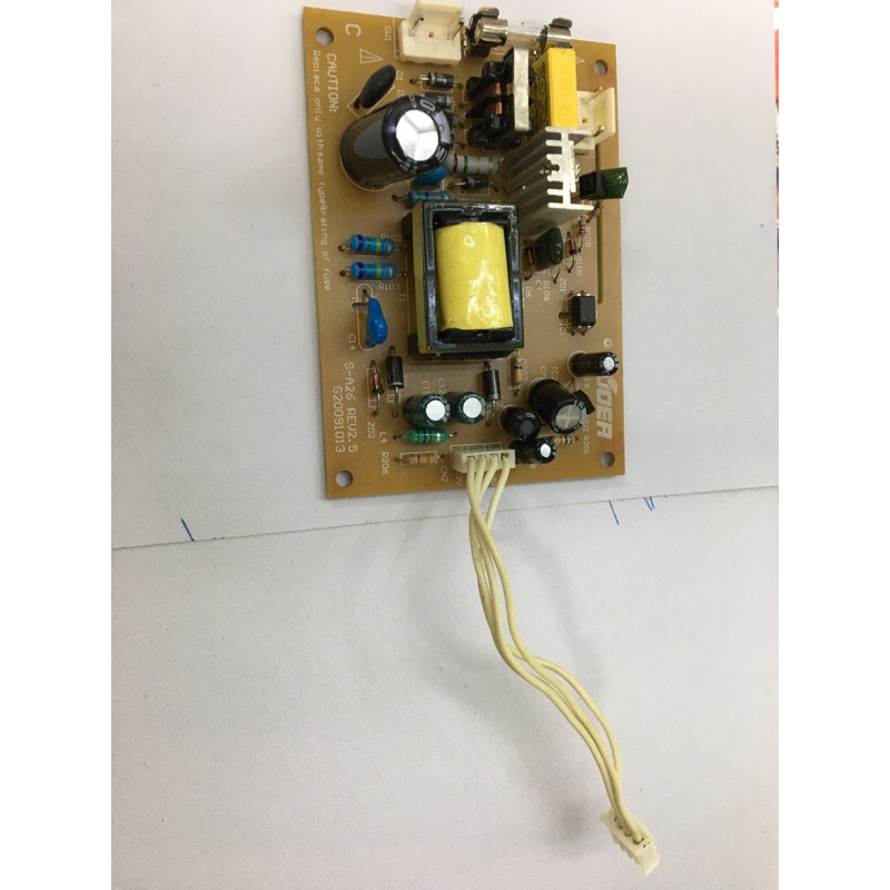 แผงpower supply กล่องจานรับสัญญาณทีวี