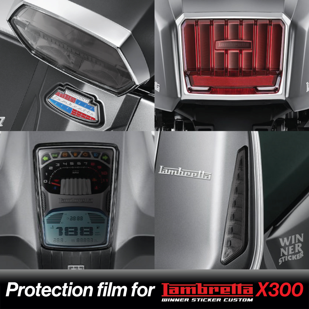 ฟิล์มกันรอย Lambretta X200-X300