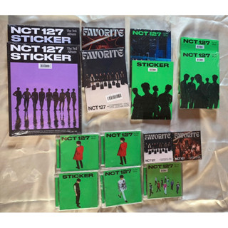 อัลบั้ม NCT127 - Sticker sticky favorit kino ไม่แกะซีล พร้อมส่ง