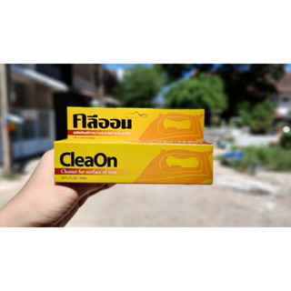 🔥Clean-On คลีนออน ครีมทำความสะอาดเตารีด ขจัดคราบไหม้และสนิมบนโลหะเตารีด  จำนวน12ชิ้น