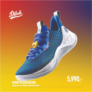 UnderArmour รองเท้าบาสเกตบอล CURRY 10 DUB NATION "CURRYFORNIA"