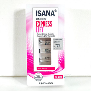 อิซาน่า เอ็กซ์เพรส ลิฟท์/ ISANA Express Lift Konzentrat/เซรั่มเข้มข้น ยกกระชับ จากเยอรมัน/ 2ml x 7หลอด