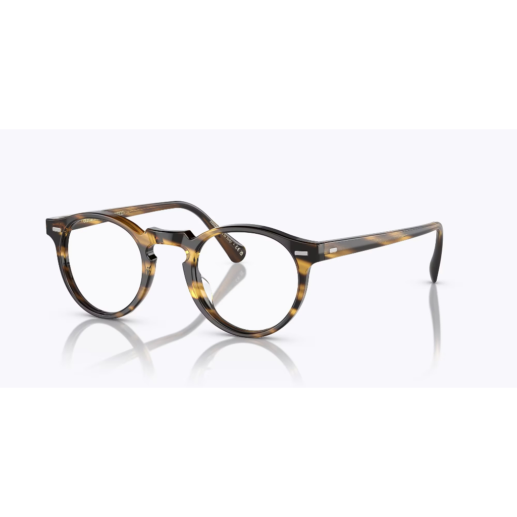 แว่นตา แว่นกันแดด Oliver Peoples GREGORY PECK OV5186 OV5217S Unisex Prescription Glasses & Clip & Su