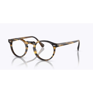 แว่นตา แว่นกันแดด Oliver Peoples GREGORY PECK OV5186 OV5217S Unisex Prescription Glasses &amp; Clip &amp; Sun ใหม่+แท้ 100%