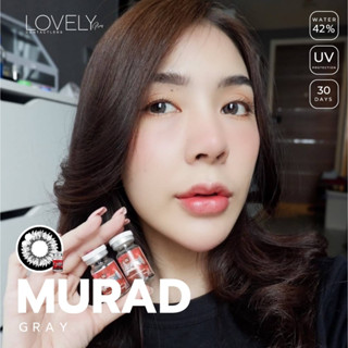 ร้านเลนส์สวยคอนแทค lovely Lens รุ่นMuradสีเทา/สีน้ำตาล นำเข้าจากเกาหลี มี อย.100 %มีค่าสายตา(แฟชั่นสุดHit ขายดีที่สุด)