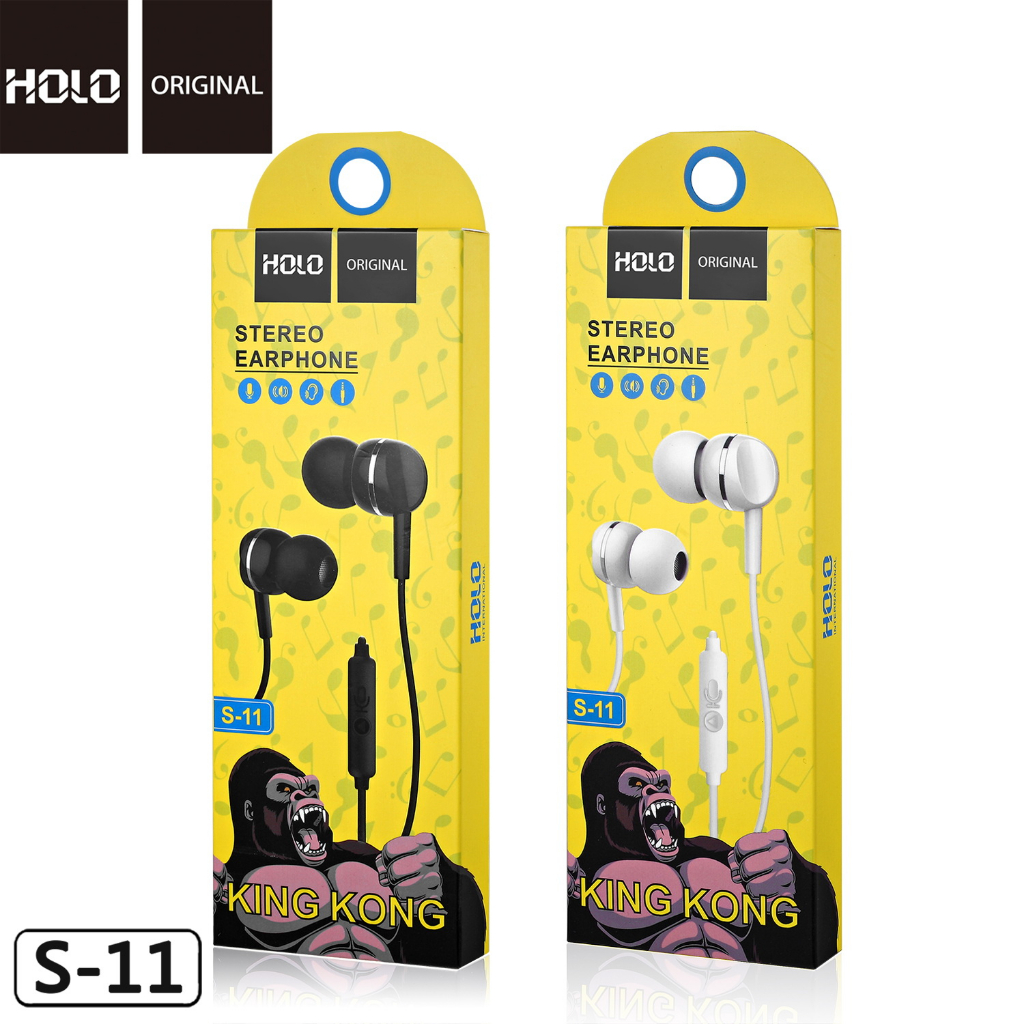 หูฟัง Holo S-11 STEREO SOUND For Ios & Android (ของแท้ 100%)