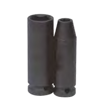 BLUE-POINT NO.BLPLSMIM1219 1/2" Impact Socket Metric Deep Size 19mm. 6 pt.Factory Gear By Gear Garag