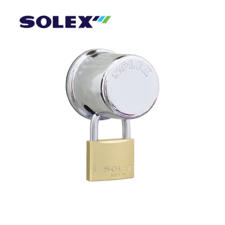 SOLEX ฝาครอบลูกบิด 2 รู พร้อมกุญแจสปริง 50 MM