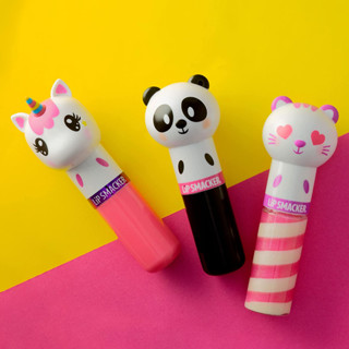 Lip Smacker Lippy Pals Flavored Lip Balm | Unicorn, Bunny, Llama | Clear Matte | for Kids Stocking Stuffer  มีทั้งแบบยกเ