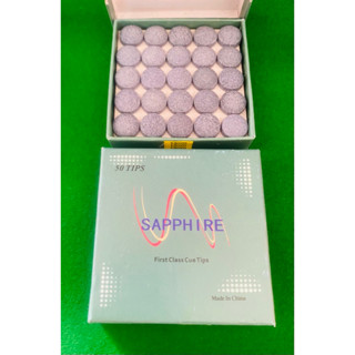 หัวคิวไม้พูล Sapphire ขนาด13 มิล