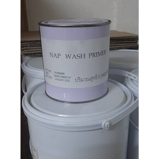 NAP สีรองพื้น  WASH PRIMER 1K ขนาด 1/4 แกลลอน แบบส่วนเดียว