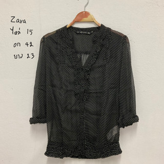 เสื้อเชิ้ตZARAมือสอง รหัส23