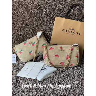 💕 Coach Signature Top Handleเกรดhi end