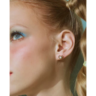 Julys - rocky heartie earrings