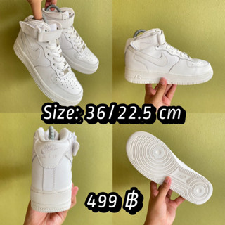 Nike AF 1 👟 Size : 36 รองเท้ามือสอง ของแท้ 💯 งานคัด งานสวย สภาพดี