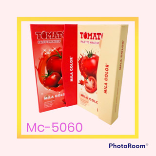 No. MC-5060 พาเลท แต่งตากระเป๋า MILA COLOR EYESHADOW TOMATO  สวย ครบในพาเลทเดียว สีสวย ติดทนนาน