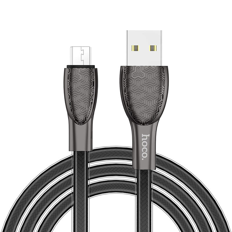 Hoco U52 สายชาร์จ ยาว1.2เมตร รองรับชาร์จเร็ว 2.4A Micro,Type-c,IPn ของแท้