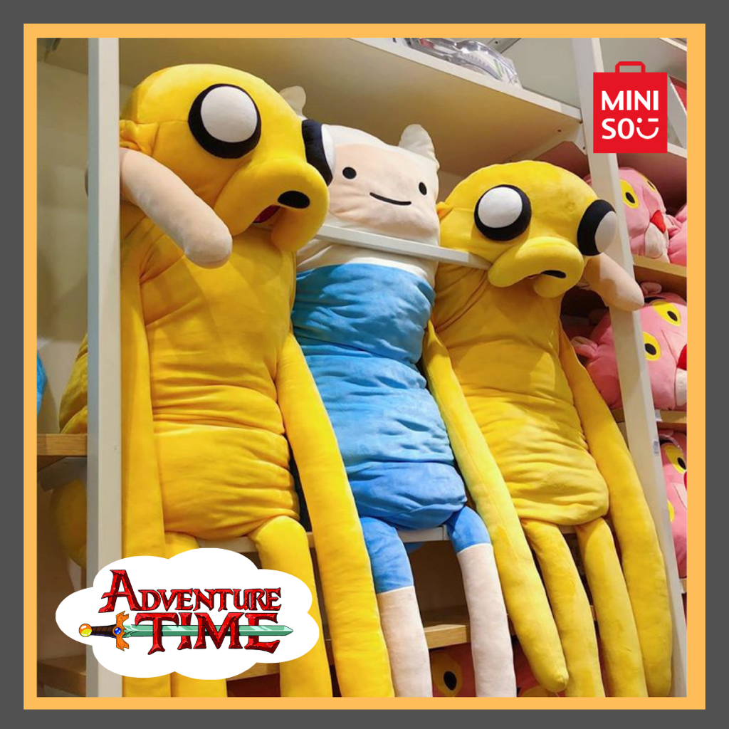 ตุ๊กตา Jake Adventure Time ขนาด 163.8 ซม. รุ่น Limited ไม่มีขายแล้ว ขนาดใหญ่ ของแท้100% จาก Miniso หายากมาก