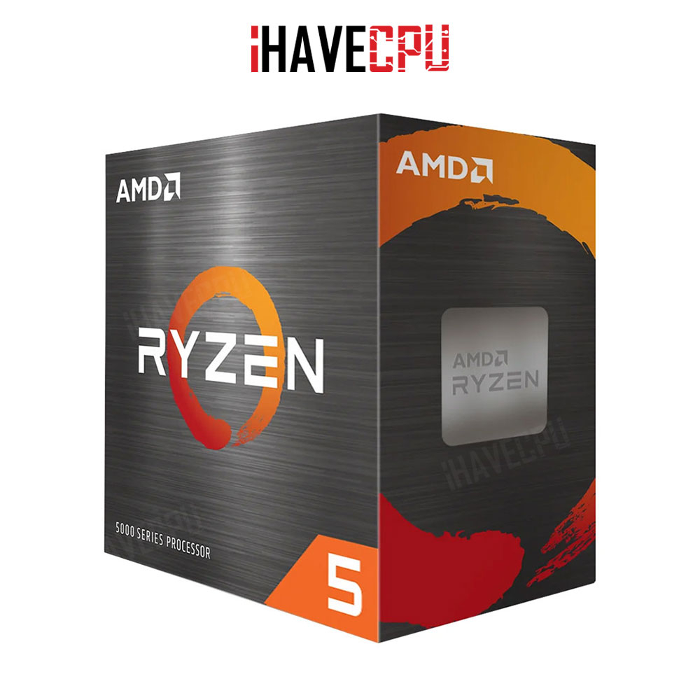 ซีพียู (cpu) iHAVECPU AMD AM4 RYZEN 5 5500 3.6GHz 6C 12T