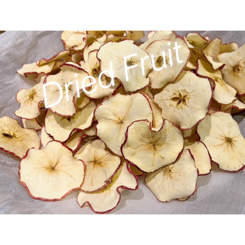 Dried Apple (แอปเปิ้ลสไลด์อบแห้ง 250กรัม ) ใช้ตกแต่งอาหารเครื่องดื่ม