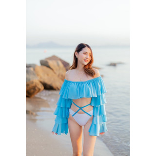 BIKINI รุ่น Mermaid สีฟ้า