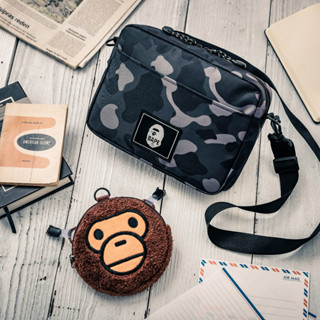 BAPE KIDS by a bathing ape 2022 FALL/WINTER COLLECTION CAMO กระเป๋าสะพาย และ กระเป๋าพกพา ชุด 2 ใบ