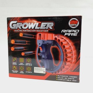 Nerf D Dart Automatic Wrist Blast H01 ปืนอัตโนมัติ ยิงมือเดียวได้ 28 ลูกปืนแบบโฟม