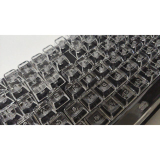 คีย์แคป แบบใส keycap ปุ่มคีย์บอร์ด สำหรับ machanical keyboard (พร้อมส่งจากไทย)