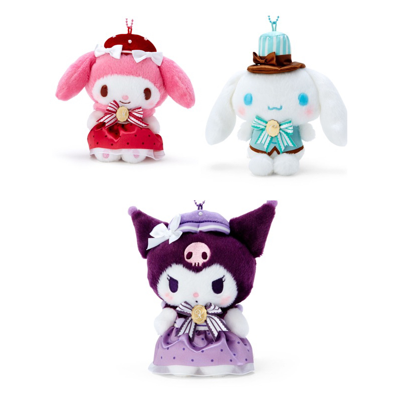 พวงกุญแจตุ๊กตา Sanrio ลายห้องกาน้ำชา คุโรมิ มายเมโลดี้ ชินนาม่อน