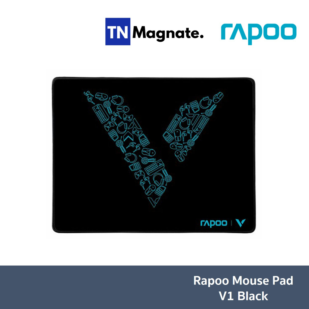 [เมาส์แพด] Rapoo Mouse Pad V1 Black