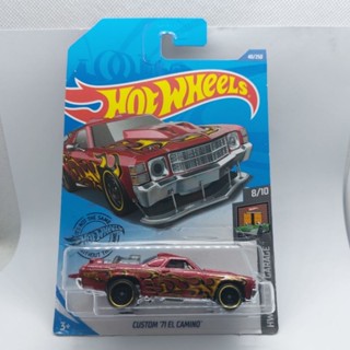 รถเหล็ก Hotwheels CUSTOM 71 CAMINO (ib27)