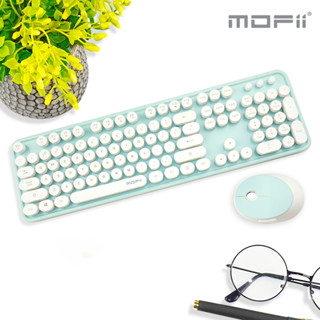 (แป้นอังกฤษ) แถมสติกเกอร์ไทย !! MOFii SWEET WiRELESS COMBO SET (แป้นอังกฤษ) ชุดเม้าส์คีย์บอร์ด