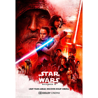 Star Wars: Episode VIII - The Last Jedi (2017) DVD (ฉบับภาษาไทย) สินค้ามือ 1 พร้อมส่ง