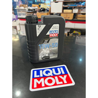 LIQUI MOLY น้ำมันเครื่องมอเตอร์ไซค์ Motorbike 4T 15W-50 Basic Street