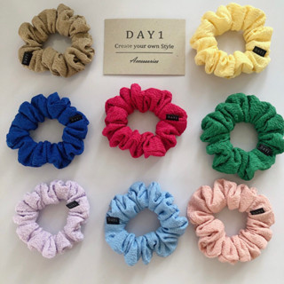 DAY 1 scrunchies โดนัทมัดผม ยางรัดผม Small size