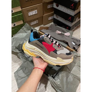 [ พร้อมส่ง ] B*alenci*ga Triple S Sneaker “ Lego “ Size 36 - 45 [ ORI ]