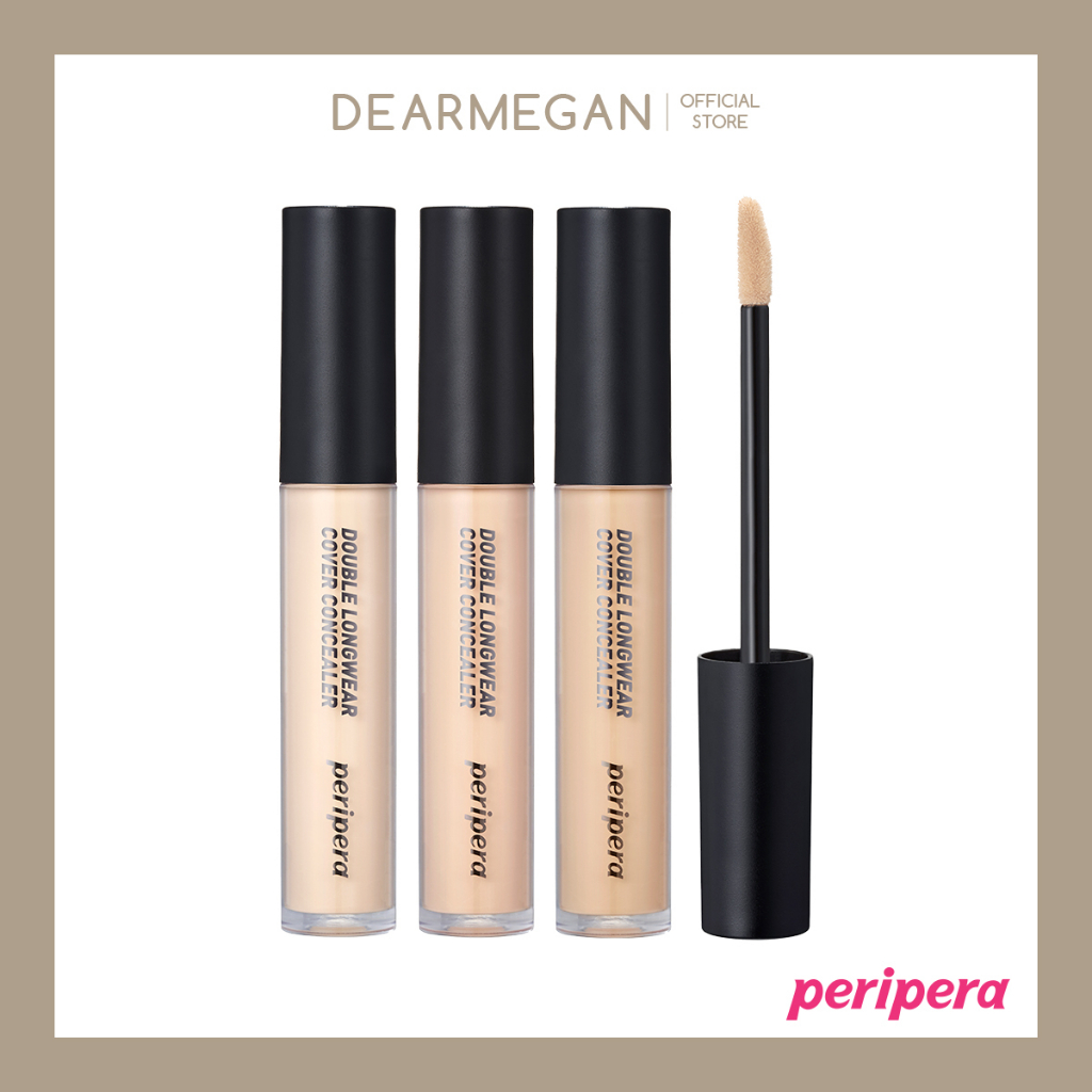 PERIPERA คอนซีลเลอร์ รุ่น DOUBLE LONGWEAR COVER CONCEALER EXP.02-03/2026