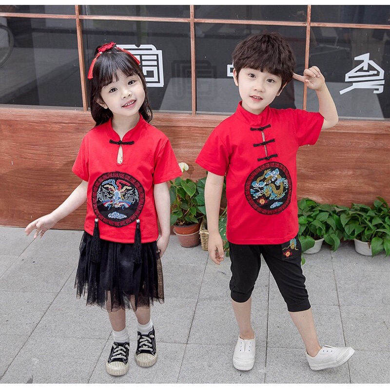 ชุดจีนเด็กชาย เด็กผู้หญิง หลายแบบ ส่งจากไทย (กทม)มีบริการส่งด่วนทุกวันค่ะ - รูปที่ 2