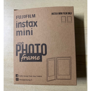 🇯🇵แท้!กรอบรูปอคริลิค Fuji instax frame จากชุดกล้องฟูจิโพลารอยด์