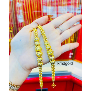 KMDGOLD สร้อยข้อมือทอง2สลึง ทองแท้พร้อมใบรับประกันสินค้า