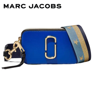 MARC JACOBS THE AMERICANA SNAPSHOT H175L03FA22472 SNORKEL BLUE MULTI กระเป๋าครอสบอดี้