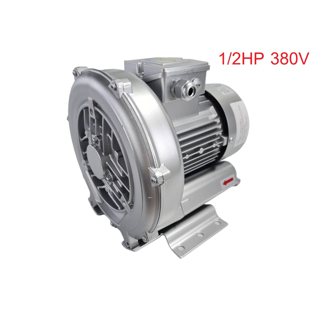 Ring Blower CTA 400w ขนาด 0.5แรงม้า380Vปั๊มริงโบเวอร์ ท่อเข้าออก1 1/4 นิ้ว side channel blowerพัดลมโบเวอร์ใช้ในโรงงาน ราคา ถูกที่สุด ดีลบีเคเค แกลเลอรีภาพที่ 3