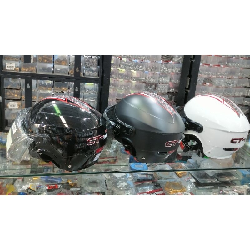 หมวกกันน็อคแบบครึ่งใบspace crownรุ่น CT 900 /800คละสี [ไซส์ M ] สินค้าแต่ละรอบมาอาจแตกต่างตรงลายคาดก