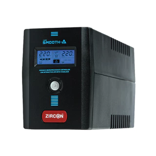 Zircon UPS เครื่องสำรองไฟฟ้า รุ่น Smooth-A 1000VA 550W [กรุณาสั่งครั้งละไม่เกิน 4 ตัว]