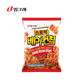 스모키 베이컨칩 มันฝรั่งทอดกรอบรสเบคอน Binggrea 70g