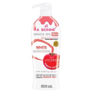 A BONNE LOTION White Gluta Thione 500ml โลชั่นบำรุงผิวพรรณ white Gluta 500 มล