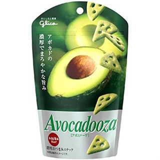 Ezaki Glico Avocadoza 40g x 10 ขนมที่เข้ากันได้ดีกับไวน์ [ส่งตรงจากญี่ปุ่น]