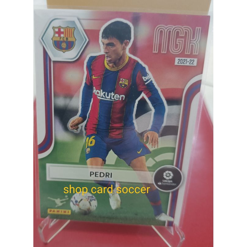 Pedri card soccer Panini laliga 2021-22