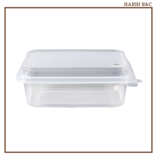 กล่องสี่เหลี่ยม ใส่อาหาร 1ช่อง 750มล. JT-B99 25ใบ / Clamshell Take out Lunch Box 750ml 25pcs